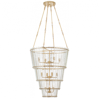 Cadence Large Waterfall Chandelier (279|S 5657HAB-AM)