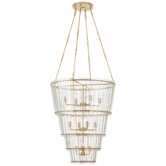 Cadence Large Waterfall Chandelier (279|S 5657HAB-AM)