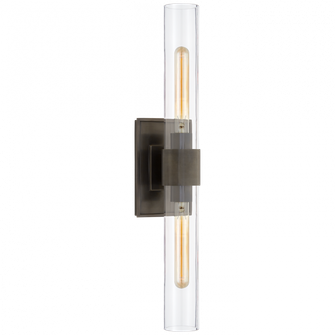 Presidio Petite Double Sconce (279|S 2164BZ-CG)