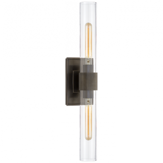 Presidio Petite Double Sconce (279|S 2164BZ-CG)