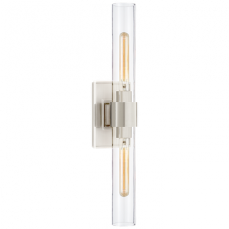 Presidio Petite Double Sconce (279|S 2164PN-CG)