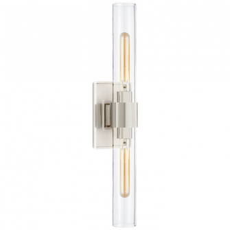 Presidio Petite Double Sconce (279|S 2164PN-CG)