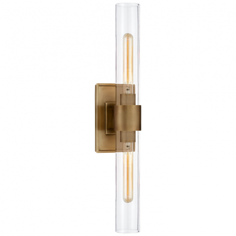 Presidio Petite Double Sconce (279|S 2164HAB-CG)