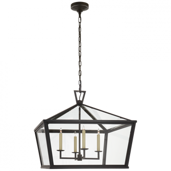 Darlana Medium Wide Hanging Lantern (279|CHO 5086BZ-CG)