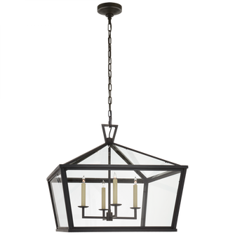 Darlana Medium Wide Hanging Lantern (279|CHO 5086BZ-CG)