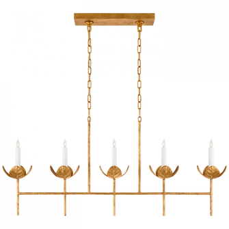 Illana Large Linear Chandelier (279|JN 5630AGL)
