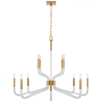 Reagan Grande Two Tier Chandelier (279|CHC 5904AB/CG)