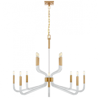 Reagan Grande Two Tier Chandelier (279|CHC 5904AB/CG)