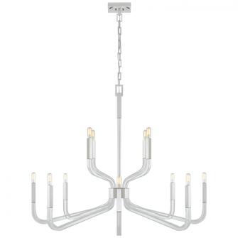 Reagan Grande Two Tier Chandelier (279|CHC 5904PN/CG)