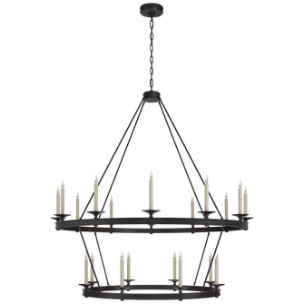 Launceton Grande Two Tiered Chandelier (279|CHC 1608BZ)