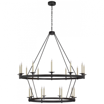 Launceton Grande Two Tiered Chandelier (279|CHC 1608BZ)