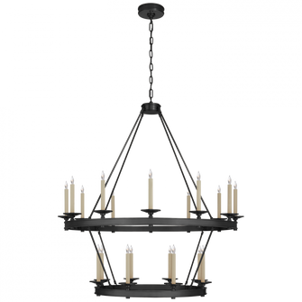 Launceton Large Two Tiered Chandelier (279|CHC 1607BZ)