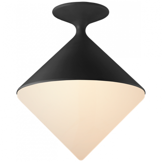 Sarnen Small Flush Mount (279|ARN 4355BLK-WG)