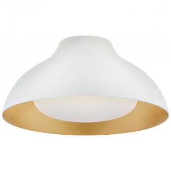 Agnes 15'' Flush Mount (279|ARN 4350PW-SWG)
