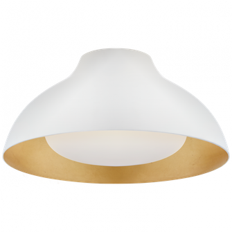 Agnes 15'' Flush Mount (279|ARN 4350PW-SWG)