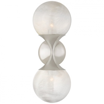 Cristol Small Double Sconce (279|ARN 2405PN-WG)