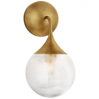 Cristol Small Single Sconce (279|ARN 2404HAB-WG)