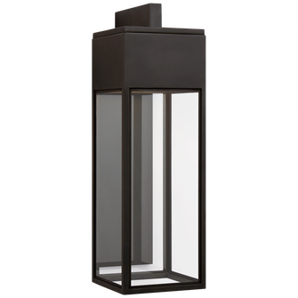 Irvine Large Bracketed Wall Lantern (279|CHO 2442BZ-CG)