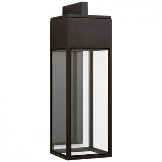 Irvine Large Bracketed Wall Lantern (279|CHO 2442BZ-CG)
