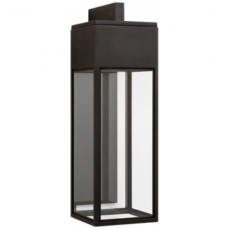 Irvine Large Bracketed Wall Lantern (279|CHO 2442BZ-CG)
