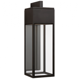 Irvine Large Bracketed Wall Lantern (279|CHO 2442BZ-CG)