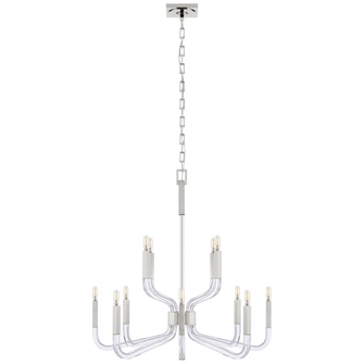 Reagan Medium Two Tier Chandelier (279|CHC 5903PN/CG)