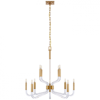 Reagan Medium Two Tier Chandelier (279|CHC 5903AB/CG)