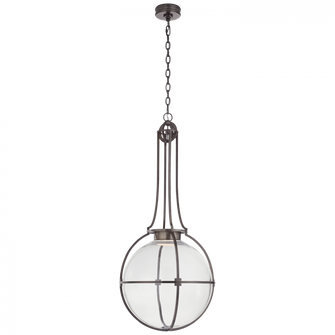 Gracie Large Captured Globe Pendant (279|CHC 5479BZ-CG)