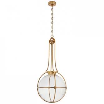 Gracie Large Captured Globe Pendant (279|CHC 5479AB-CG)