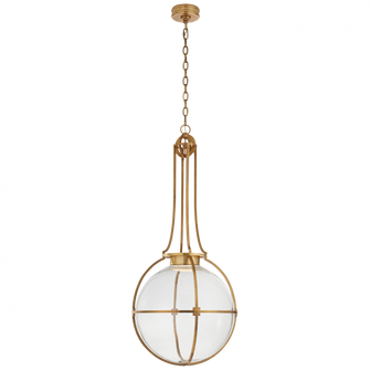 Gracie Large Captured Globe Pendant (279|CHC 5479AB-CG)