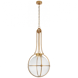 Gracie Large Captured Globe Pendant (279|CHC 5479AB-CG)