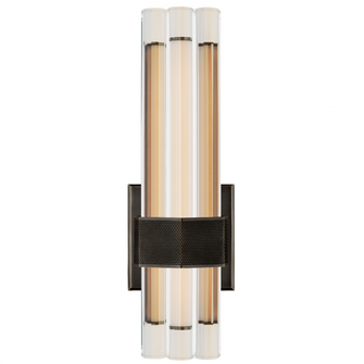 Fascio 14'' Asymmetric Sconce (279|LR 2907BZ-CG)