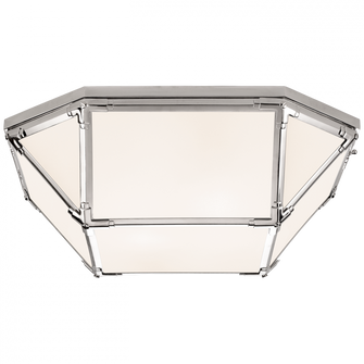 Morris Large Flush Mount (279|SK 4009PN-WG)