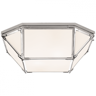 Morris Large Flush Mount (279|SK 4009PN-WG)