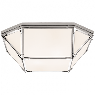 Morris Large Flush Mount (279|SK 4009PN-WG)