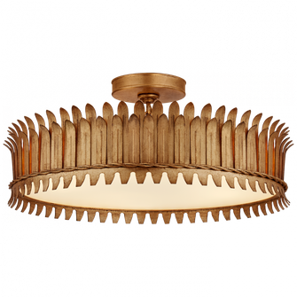 Leslie 21'' Semi-Flush (279|SK 4207GI)