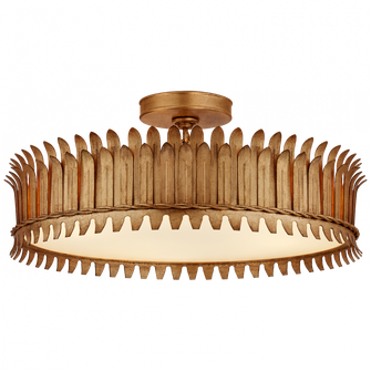 Leslie 21'' Semi-Flush (279|SK 4207GI)
