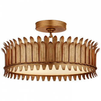 Leslie 16'' Semi-Flush (279|SK 4206GI)