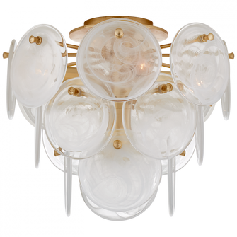 Loire Medium Tiered Flush Mount (279|ARN 4450G-WSG)