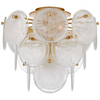 Loire Medium Tiered Flush Mount (279|ARN 4450G-WSG)