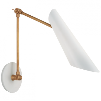 Franca Double Library Wall Light (279|ARN 2411HAB-WHT)