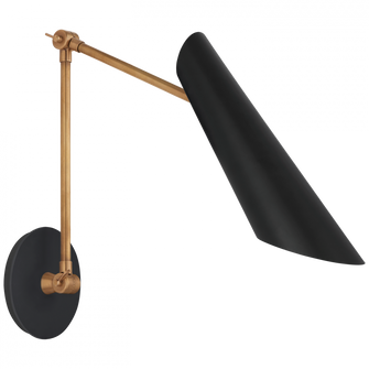 Franca Double Library Wall Light (279|ARN 2411HAB-BLK)