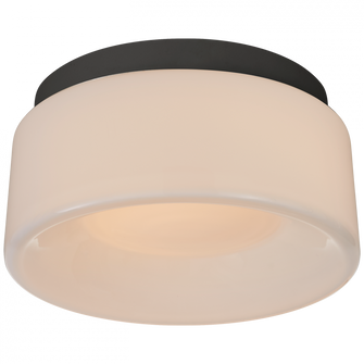 Halo 5.5'' Solitaire Flush Mount (279|BBL 4092BLK-WG)