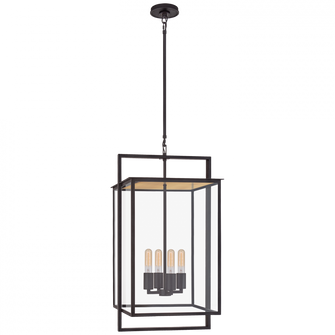 Halle Medium Hanging Lantern (279|S 5793AI-CG)