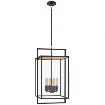 Halle Medium Hanging Lantern (279|S 5793AI-CG)