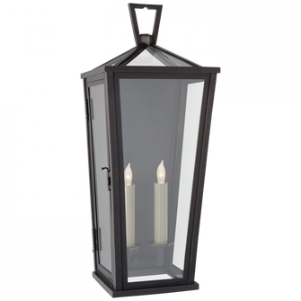 Darlana Medium Tall 3/4 Wall Lantern (279|CHO 2791BZ-CG)