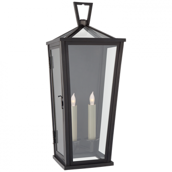 Darlana Medium Tall 3/4 Wall Lantern (279|CHO 2791BZ-CG)