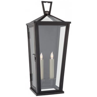 Darlana Medium Tall 3/4 Wall Lantern (279|CHO 2791BZ-CG)