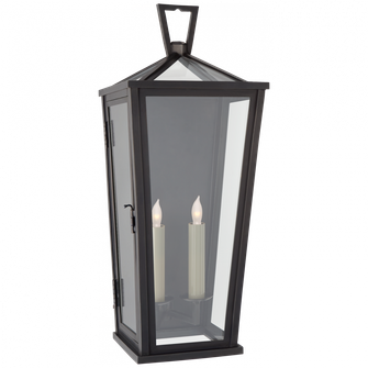Darlana Medium Tall 3/4 Wall Lantern (279|CHO 2791BZ-CG)