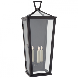 Darlana Large Tall 3/4 Wall Lantern (279|CHO 2792BZ-CG)